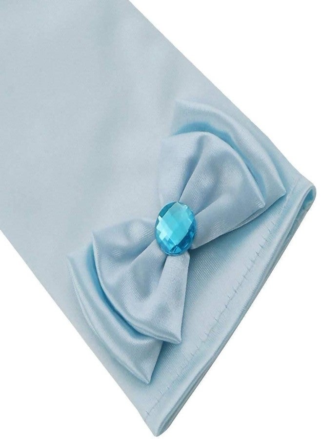 Vicloon Princess Dress Up Accessories, 7PCS Princess Costume Gloves Necklace Earrings Set, Princess Crown and Wands for Little Girls, Jewelry Toy Gifts Set for 3-6 Girl Birthday Halloween Christmas - Image 3